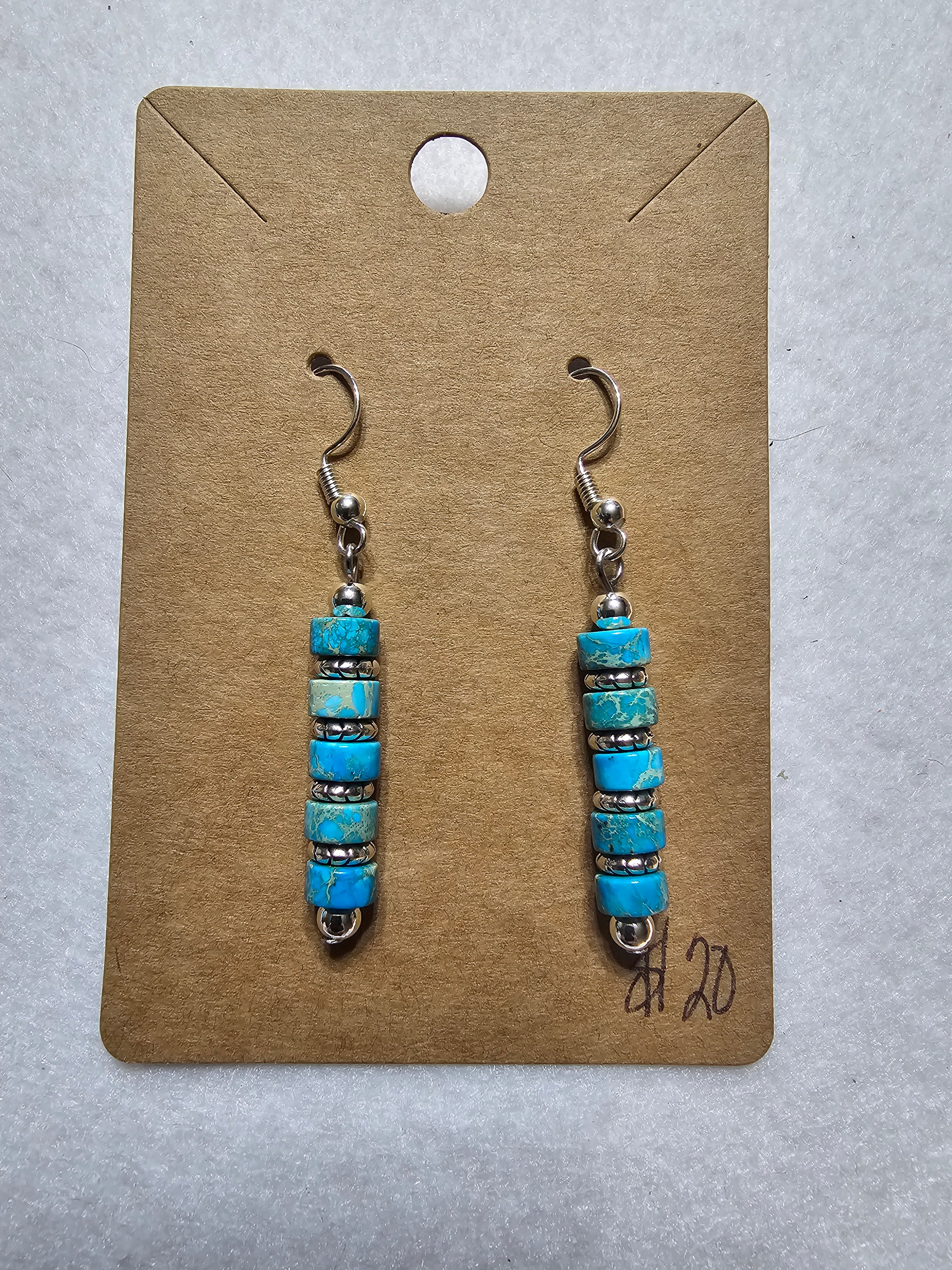 Aqua Terra Jasper Earrings